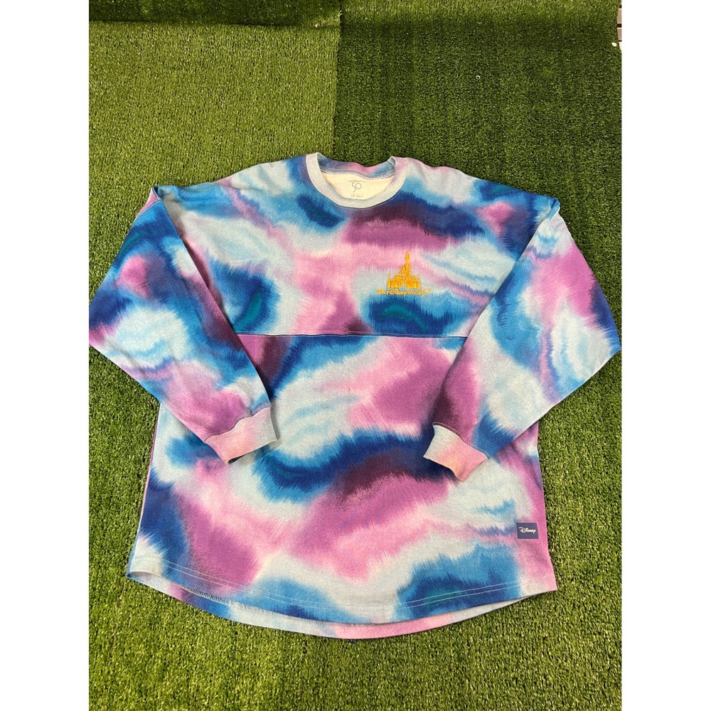 Disney Spirit Jersey Walt Disney World 50th Anniversary Mickey Minnie Tie Dye M